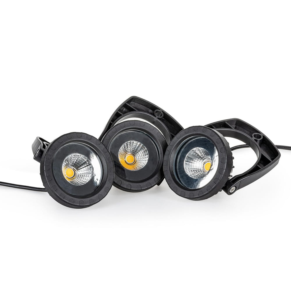 Zestaw fontanny FJ-600 do oczka wodnego stawu LED 3x6W 55000 l/h